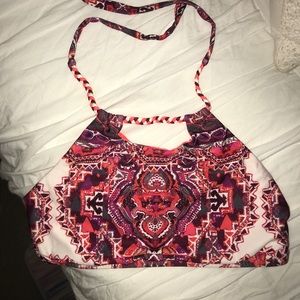 BECCA braided swim top